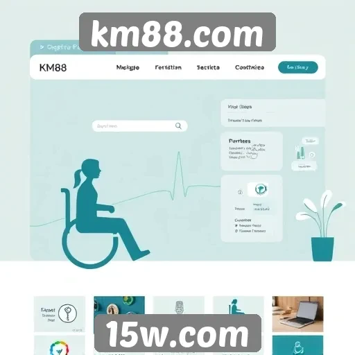 Acessibilidade e navegação no site km88.com