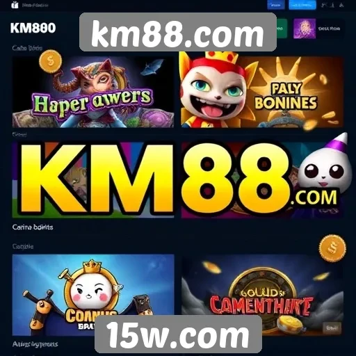Análise das opções de jogos disponíveis em km88.com